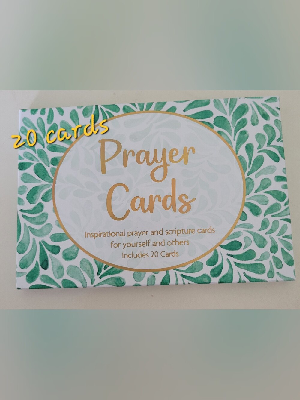 Prayer Cards Box Set of 20 Inspirational Prayer Cards NIP
